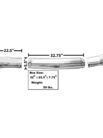 GLA4051 Front Bumper Face Bar